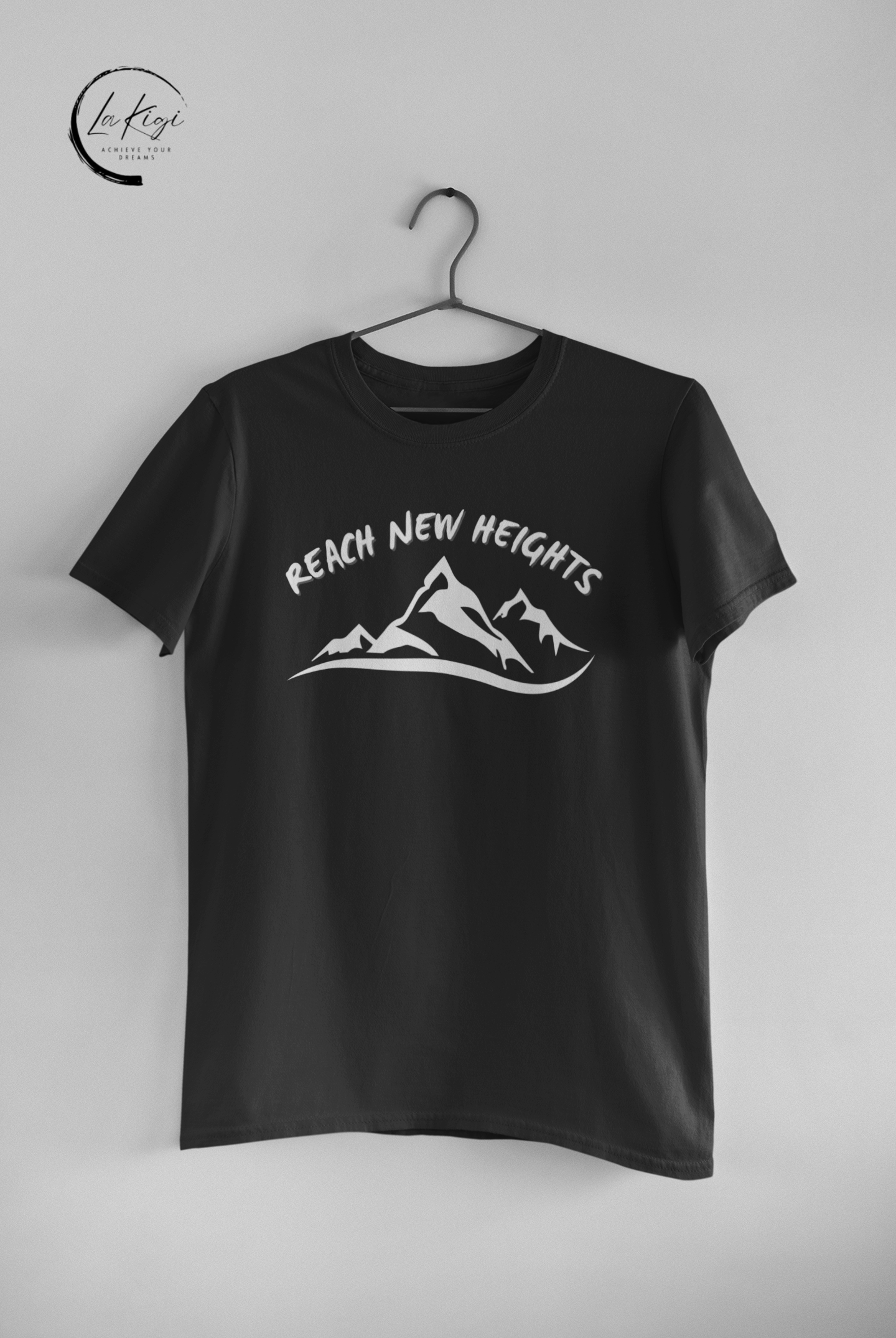 Reach New Heights T-Shirt,Mountain shirt,Graphic tee,Casual wear,Classic fit,Comfortable,HighQuality,Gift for her,Gift for him,Women's,Men's