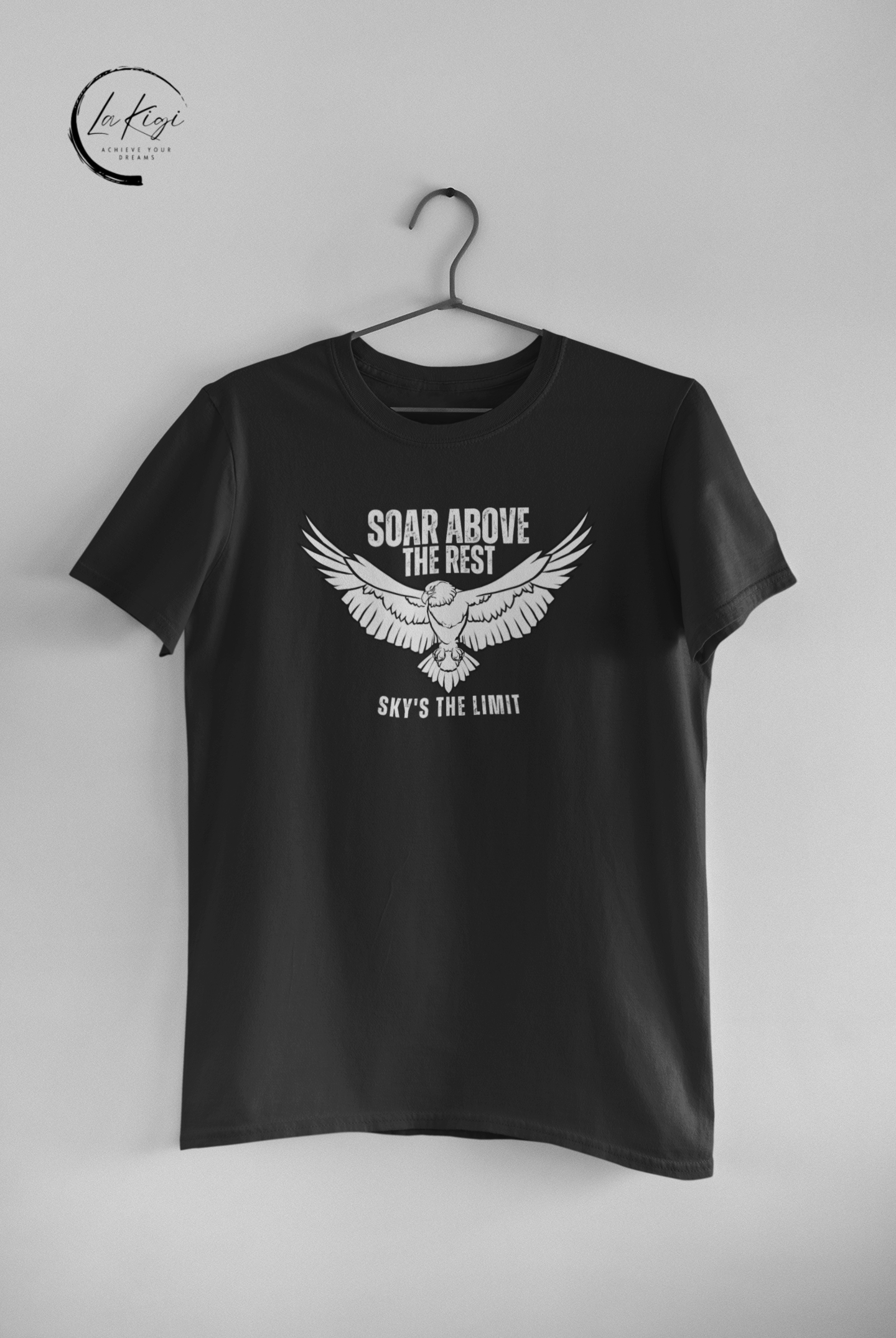 Soar Above the Rest T-Shirt,Eagle t-shirt,Graphic tee,Classic fit,Inspirational message,Comfortable,Gift for her him,Women's,Men's