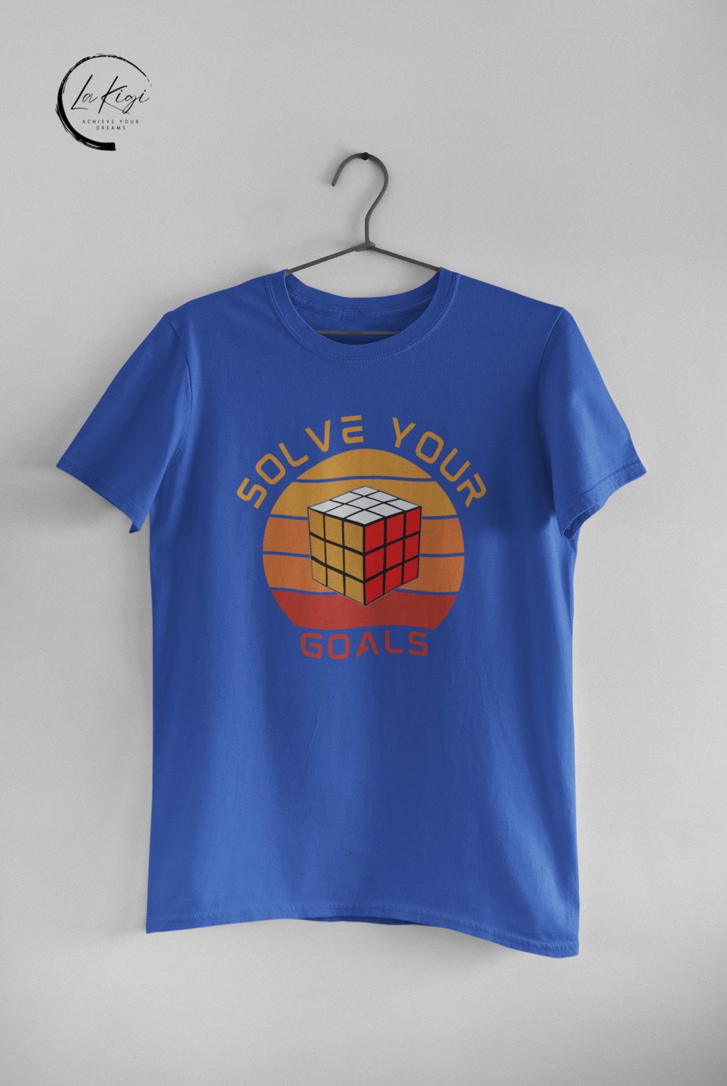 Solve Your Goals T-Shirt,90's nostalgia tee,Modern motivation,High-quality materials,Playful 90's aesthetic,Gift for her him,Women's,Men's