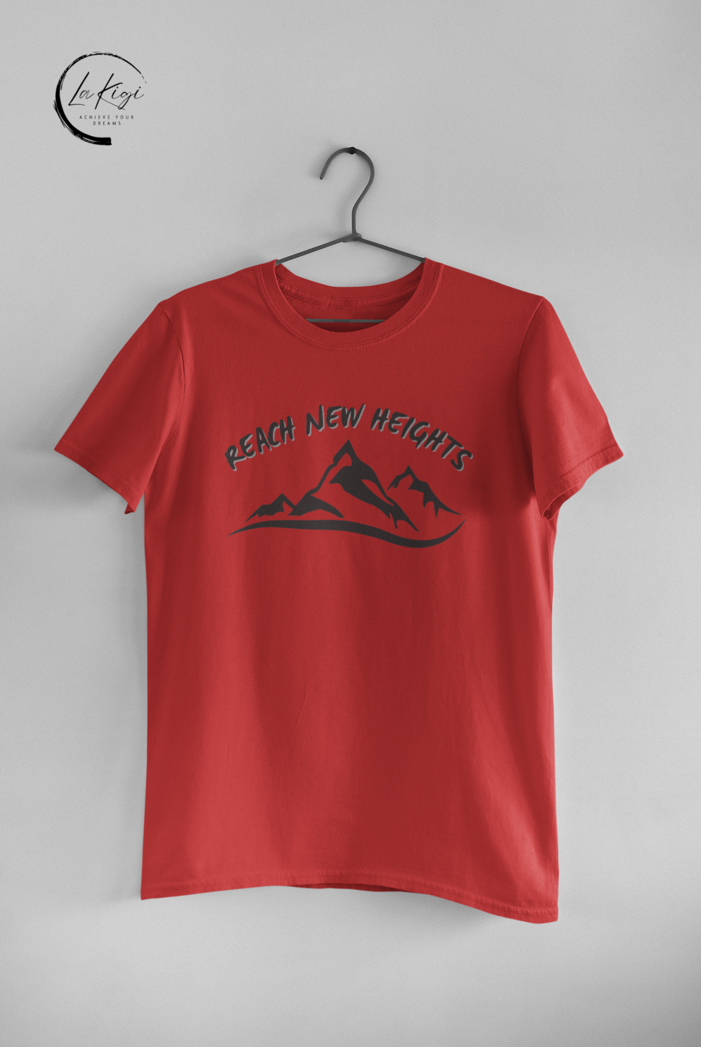 Reach New Heights T-Shirt,Mountain shirt,Graphic tee,Casual wear,Classic fit,Comfortable,HighQuality,Gift for her,Gift for him,Women's,Men's