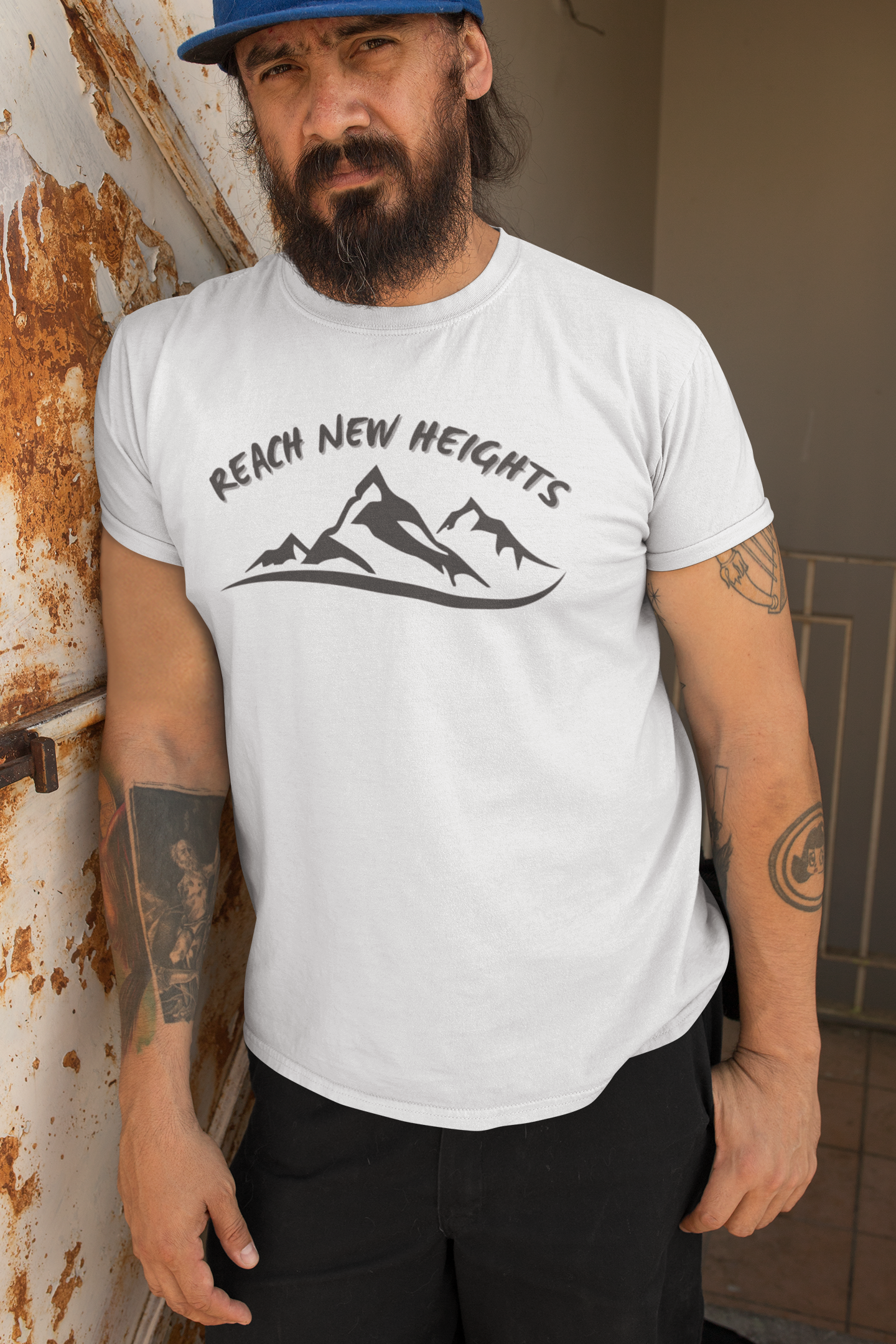 Reach New Heights T-Shirt,Mountain shirt,Graphic tee,Casual wear,Classic fit,Comfortable,HighQuality,Gift for her,Gift for him,Women's,Men's