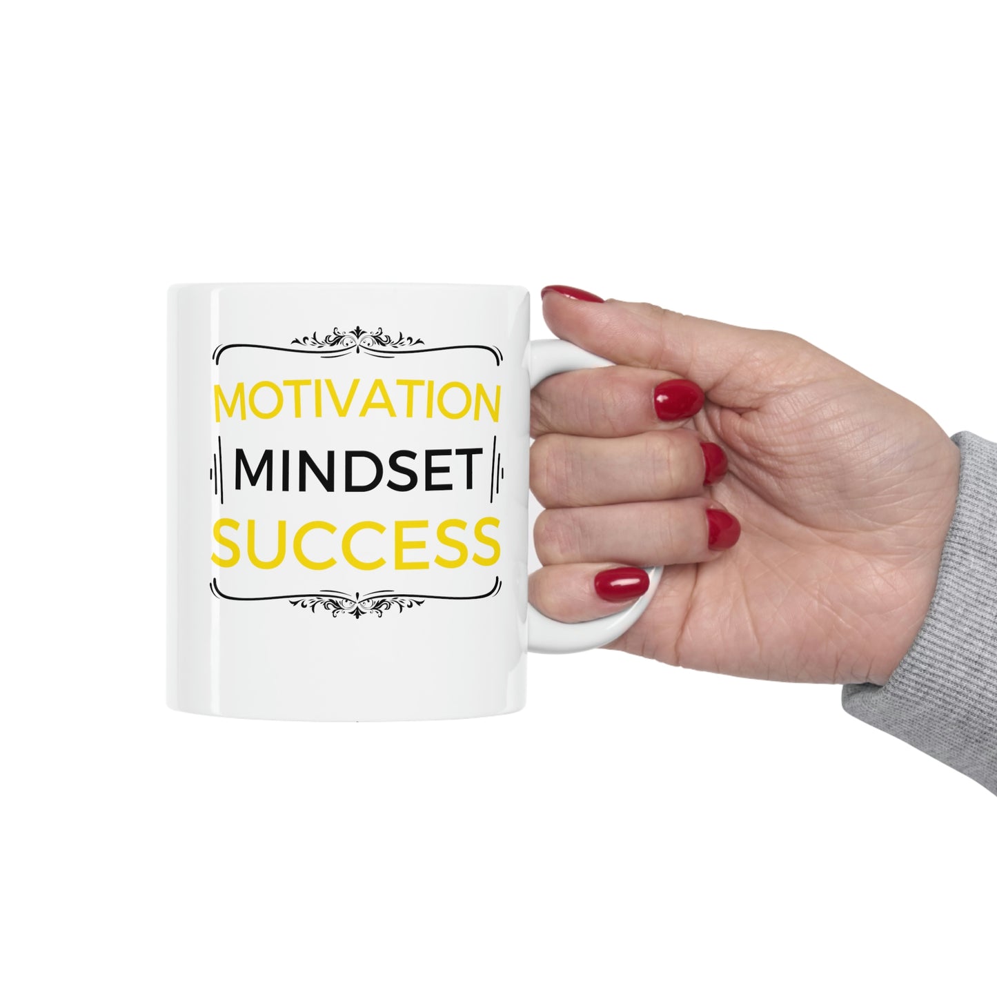 Motivation, Mindset, Success Mug 11oz