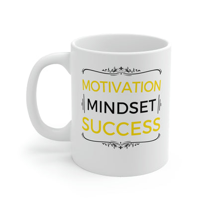 Motivation, Mindset, Success Mug 11oz