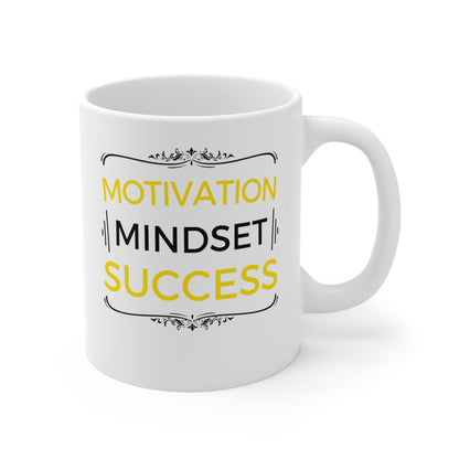 Motivation, Mindset, Success Mug 11oz